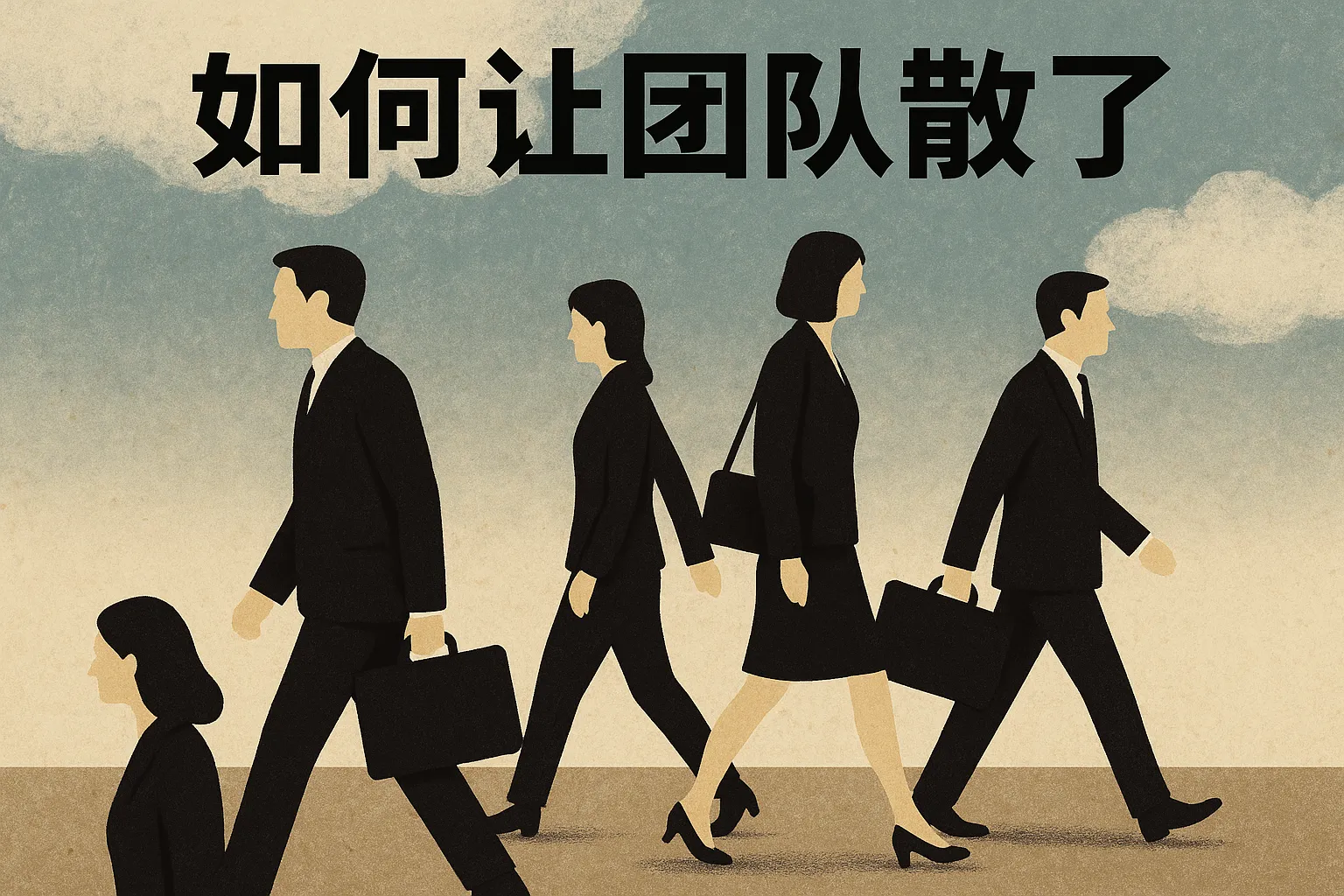 如何让团队散了