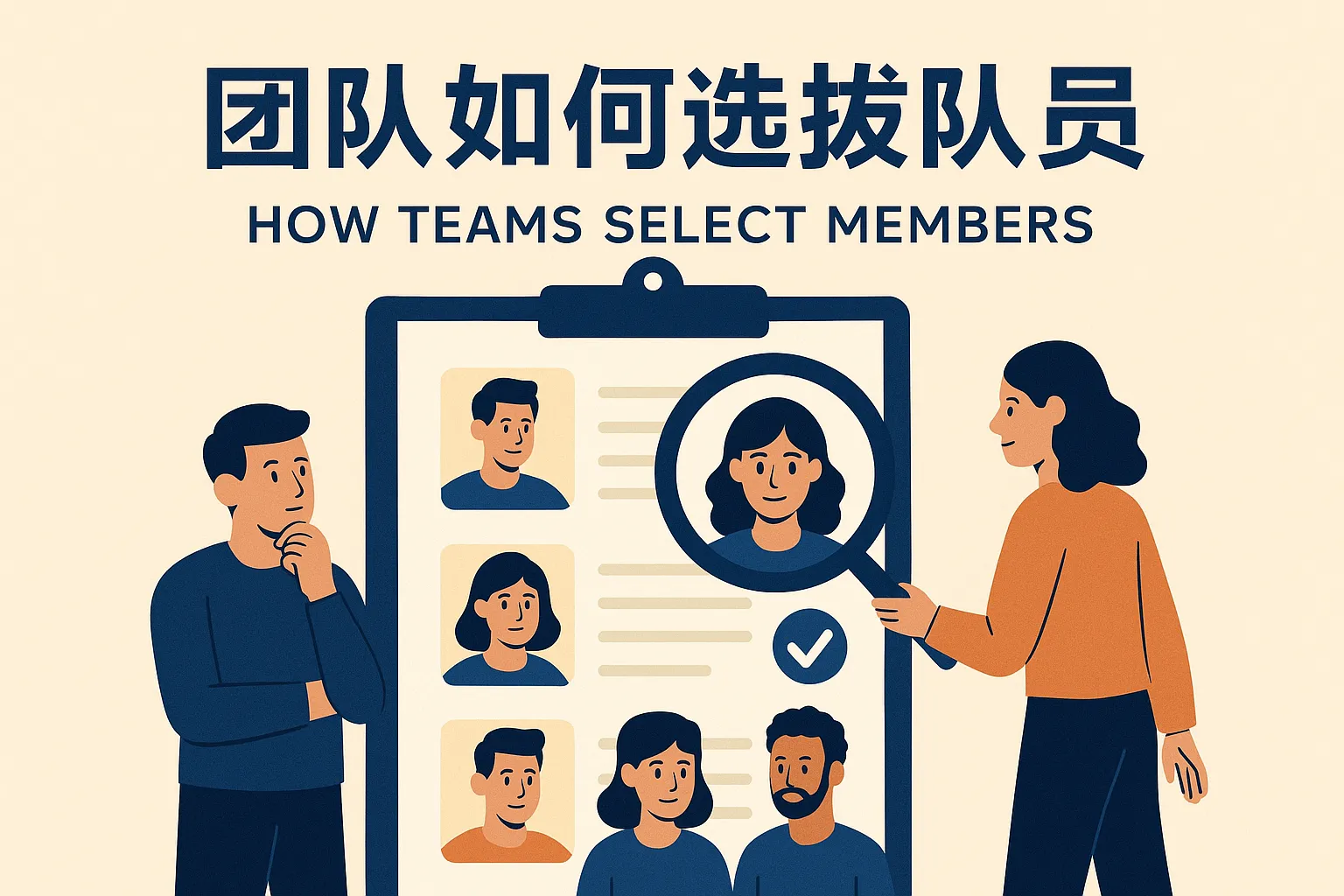 团队如何选拔队员