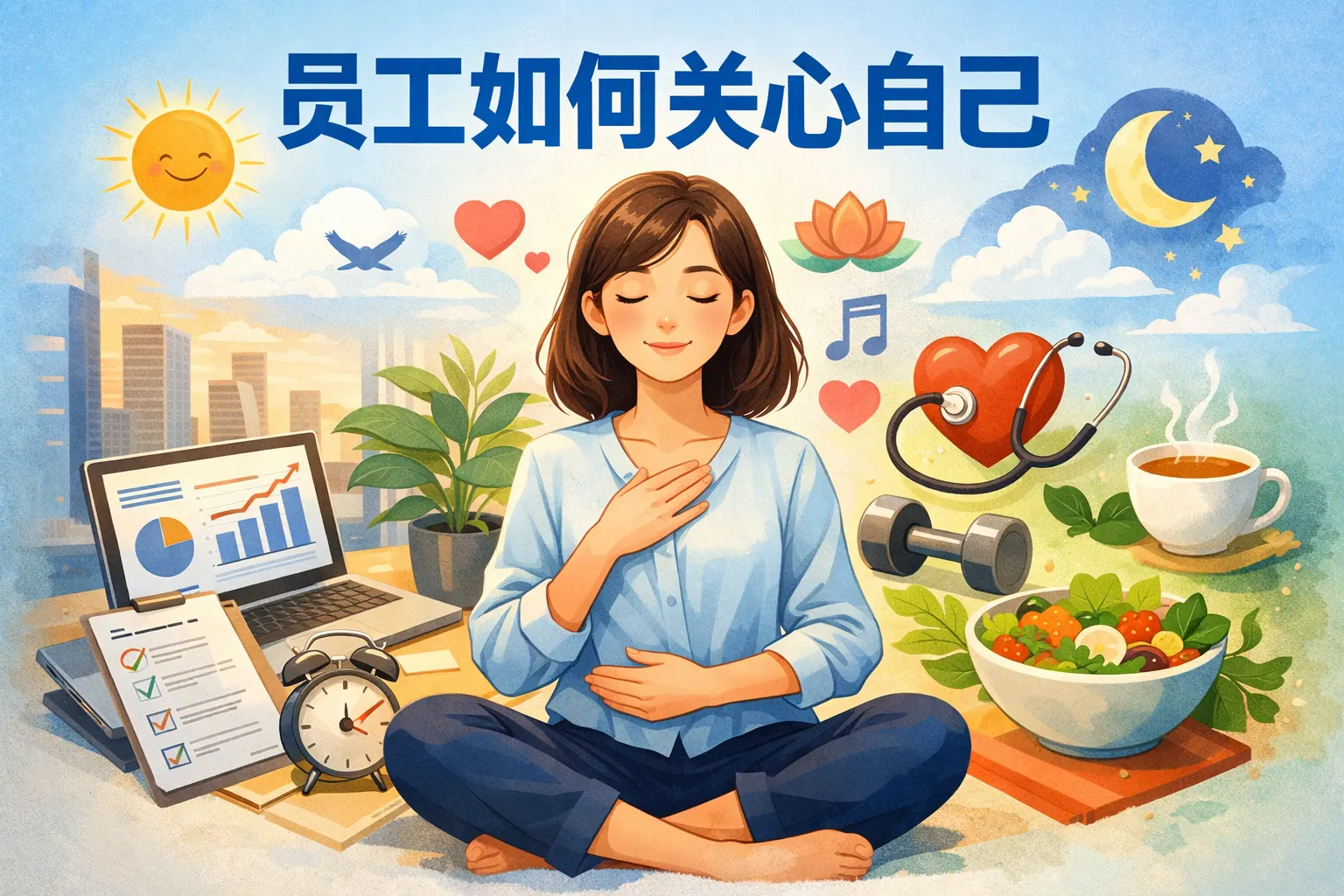 员工如何关心自己