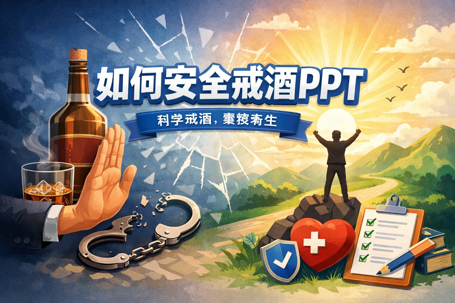 如何安全戒酒ppt