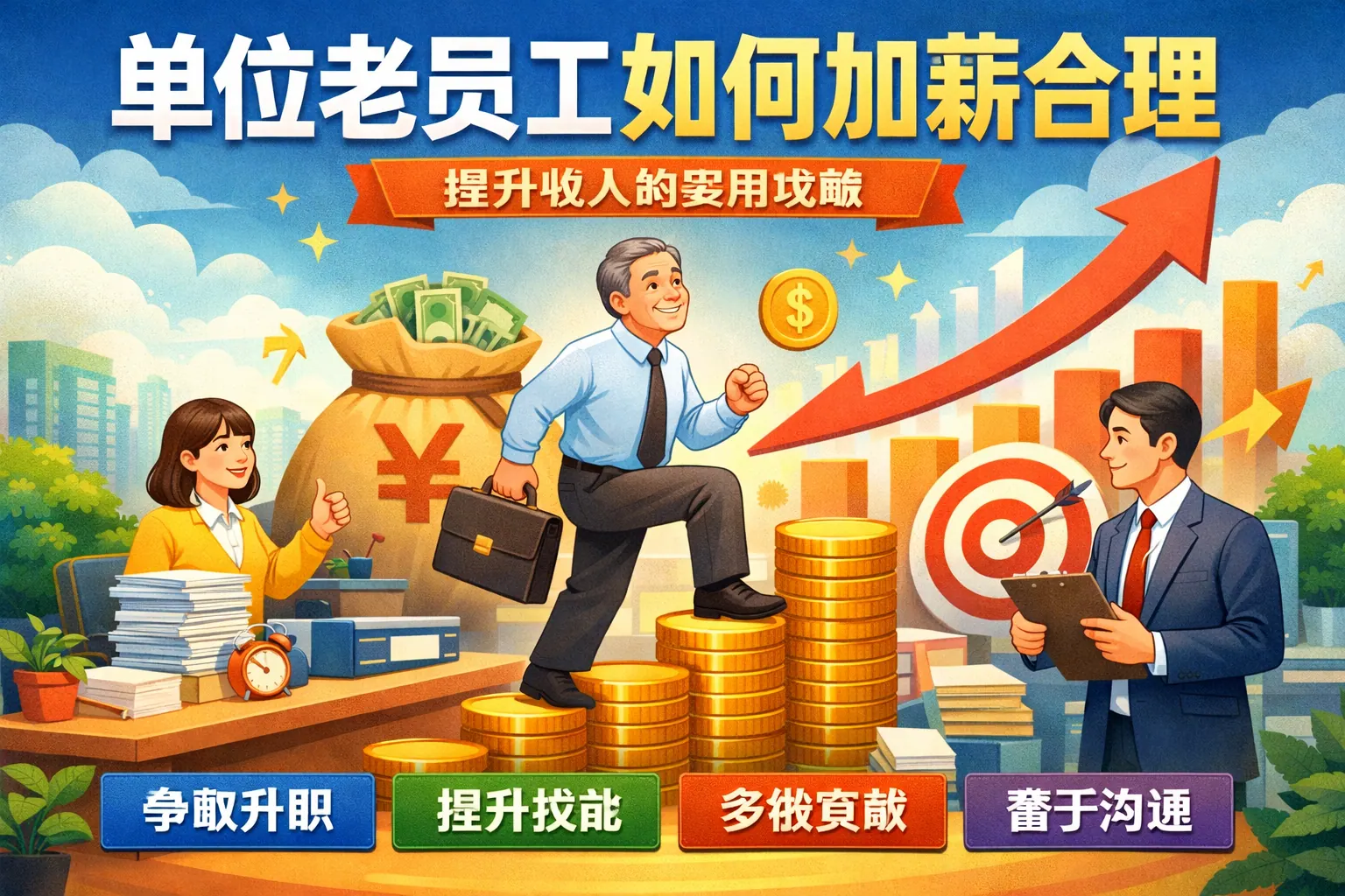 单位老员工如何加薪合理