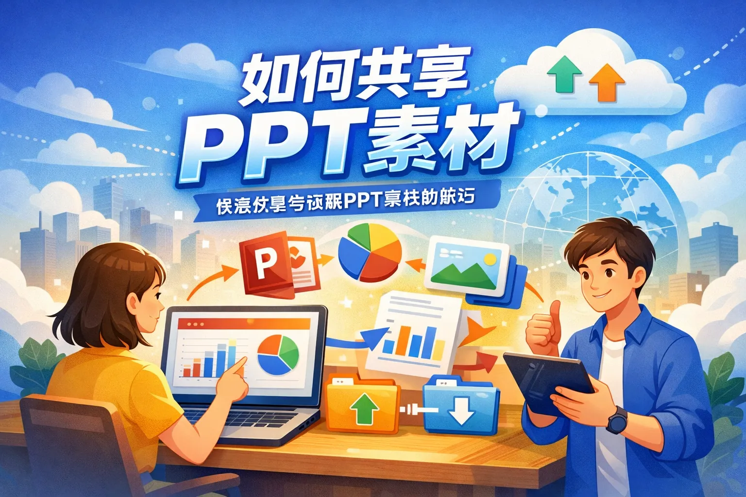 如何共享ppt素材