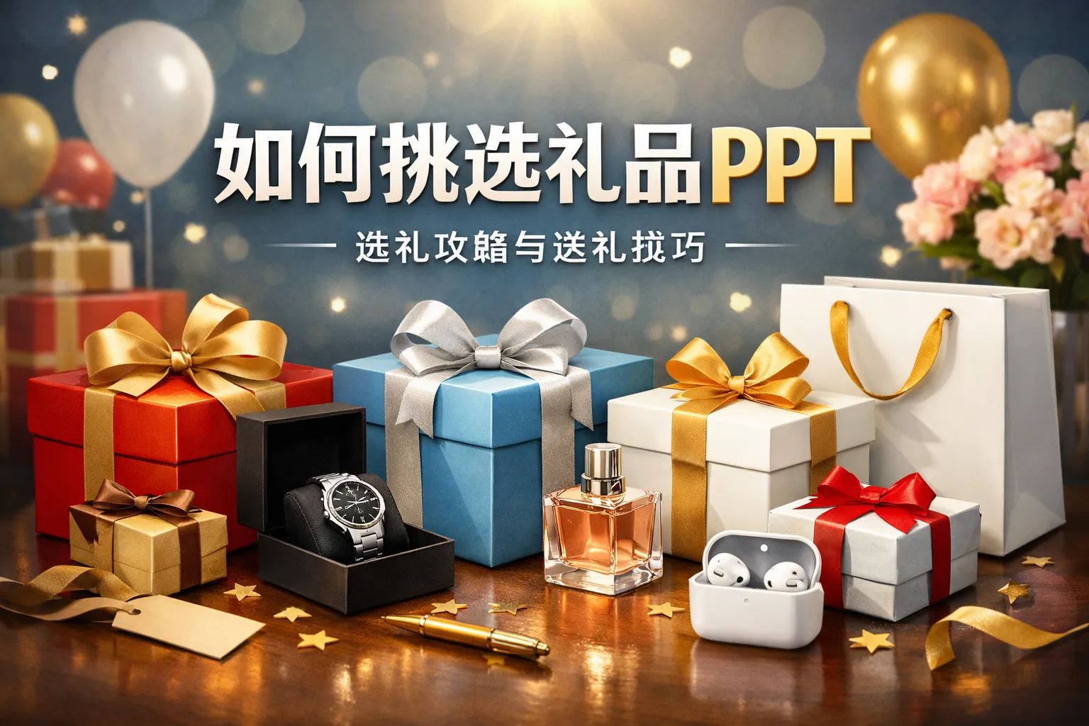如何挑选礼品ppt