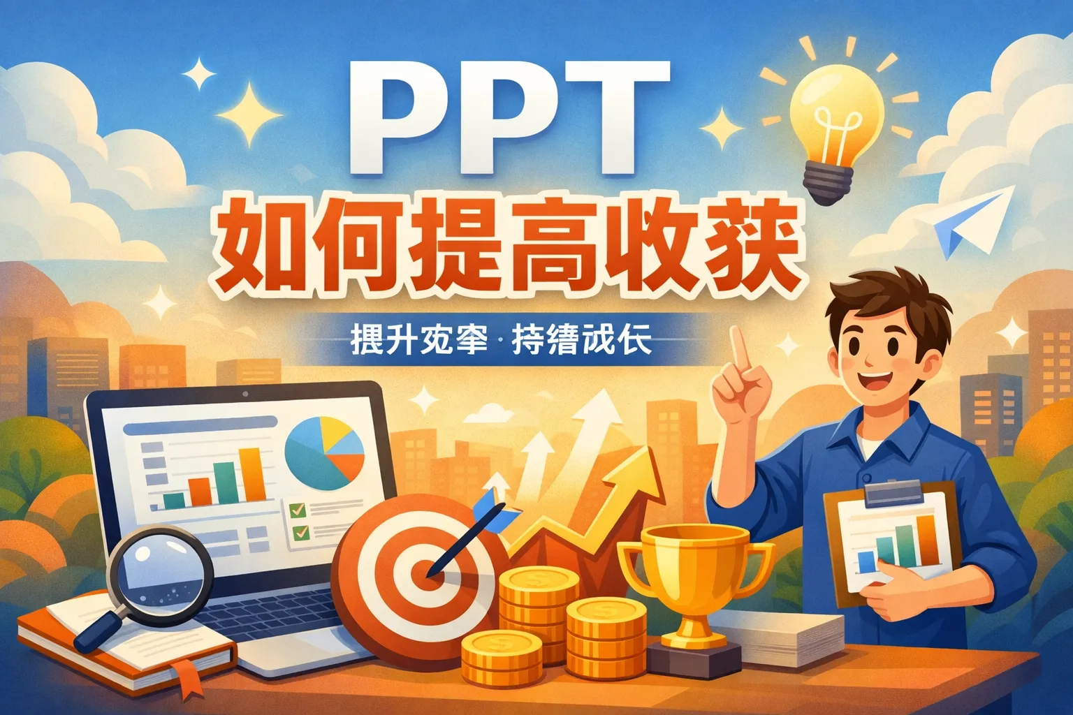 ppt如何提高收获