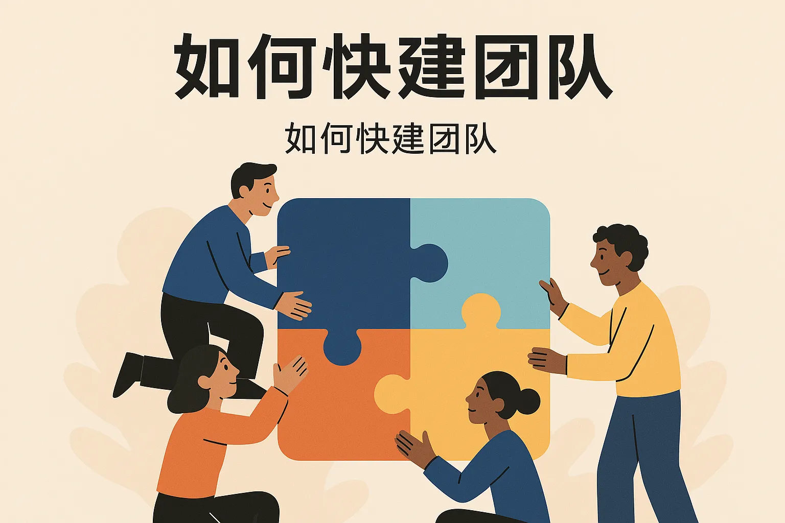 如何快建团队