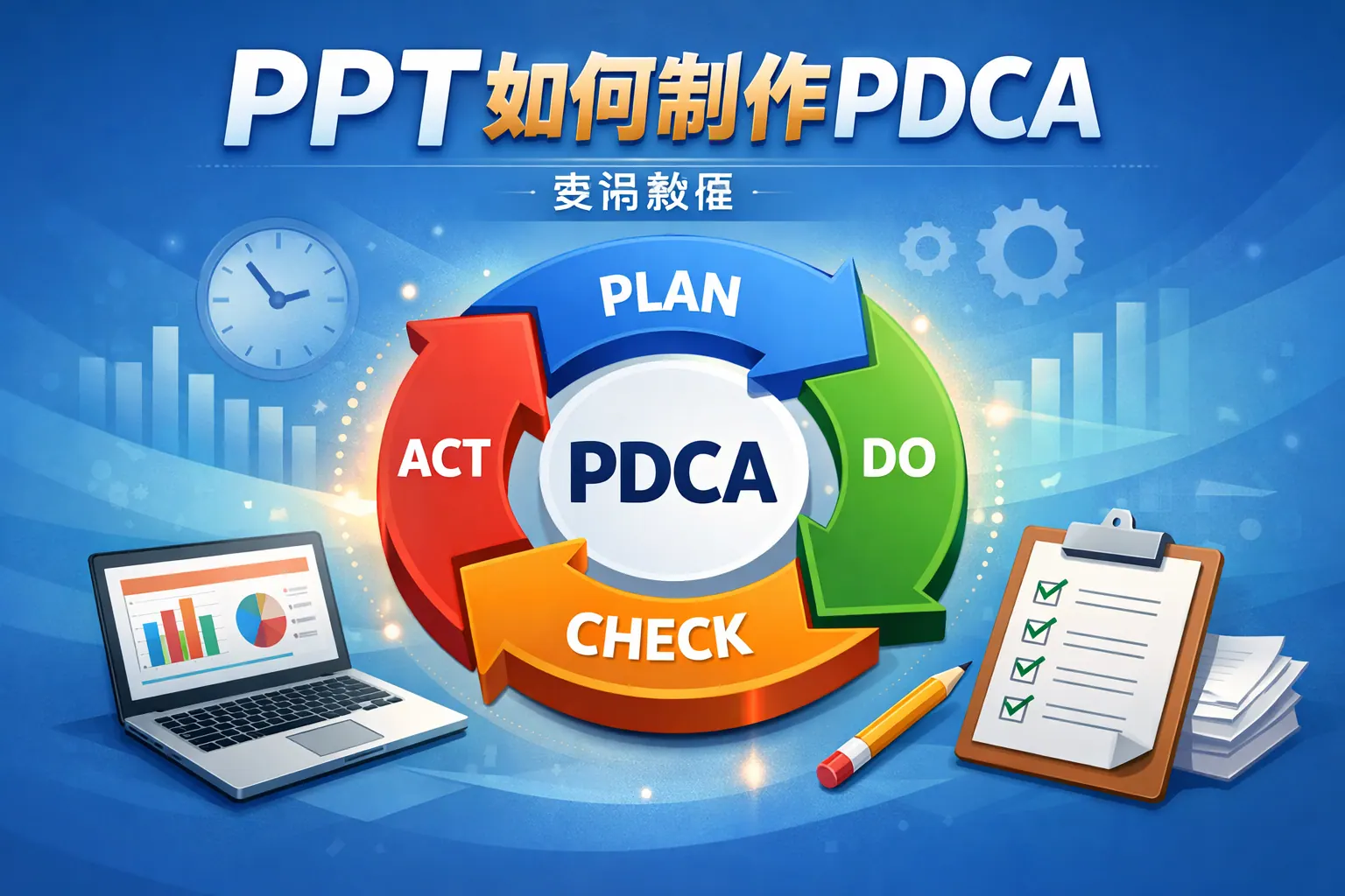 ppt如何制作pdca