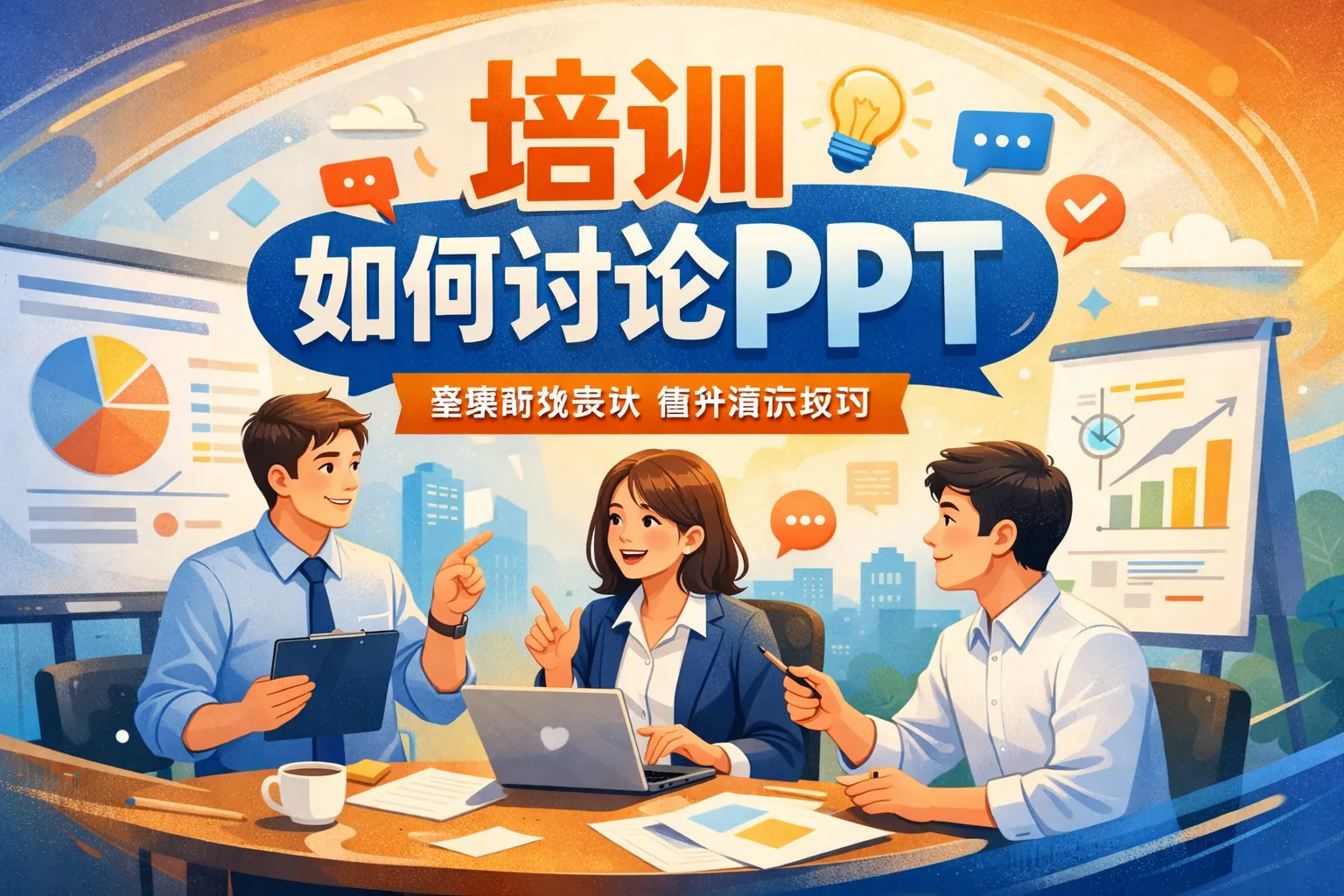 培训如何讨论PPT