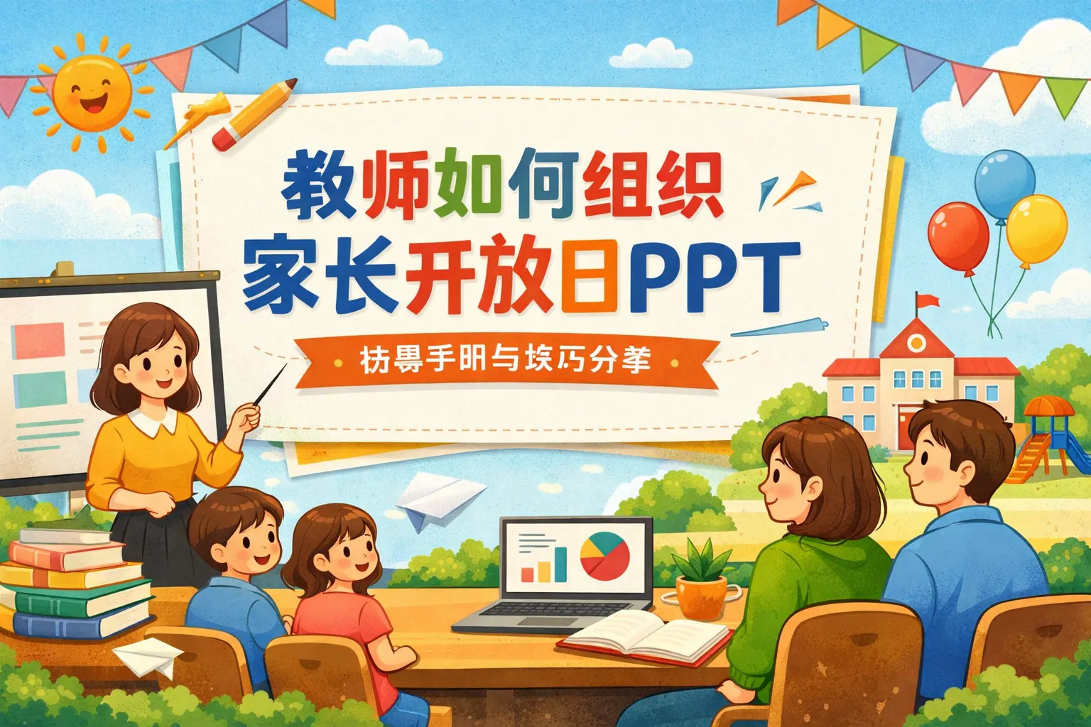 教师如何组织家长开放日PPT