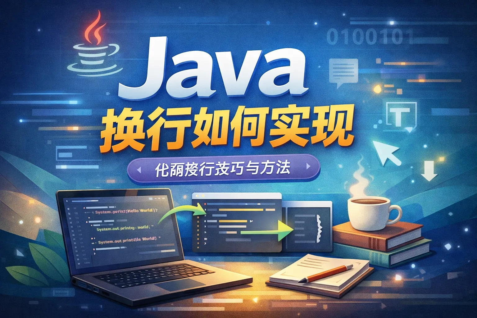 java换行如何实现