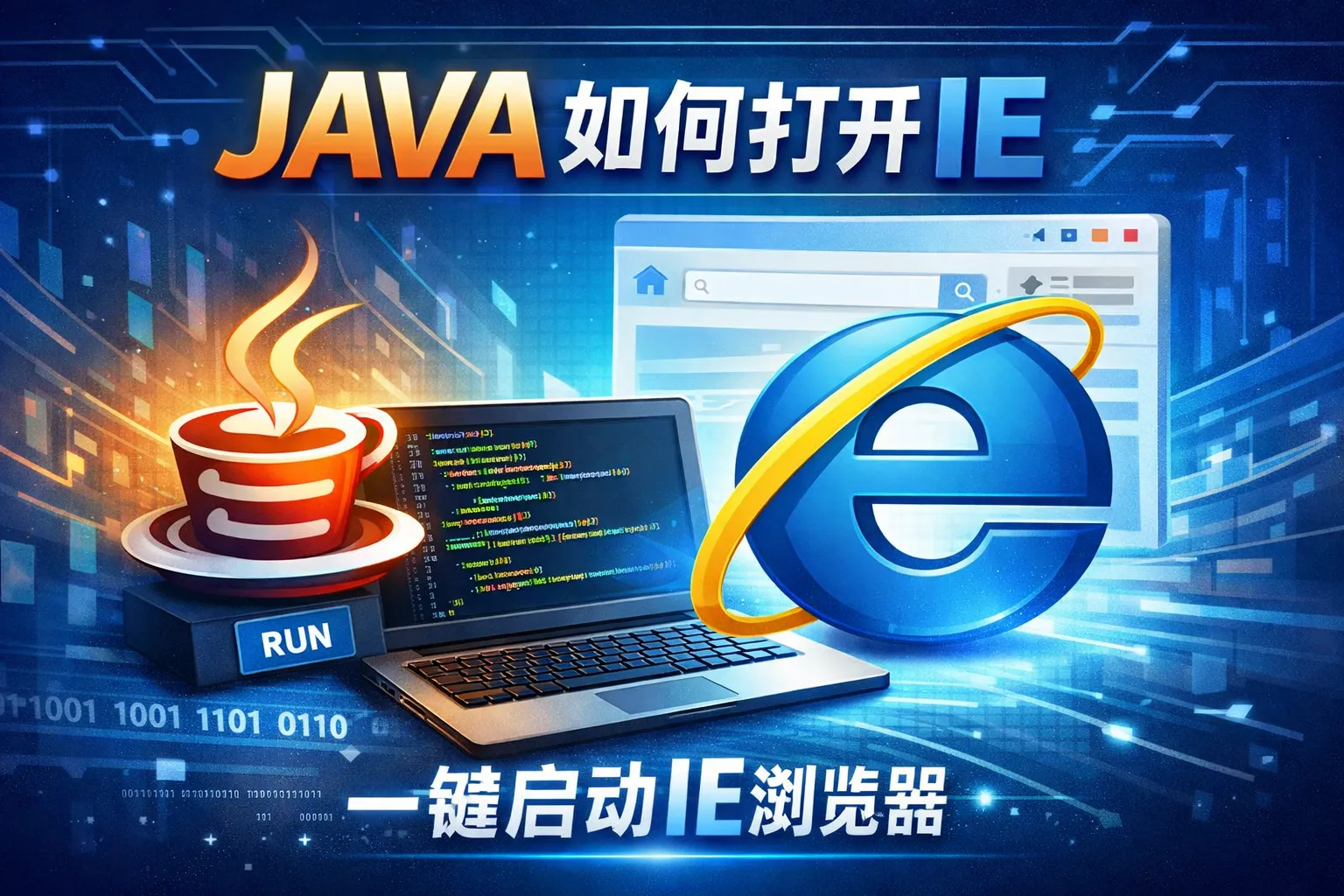 JAVA如何打开IE