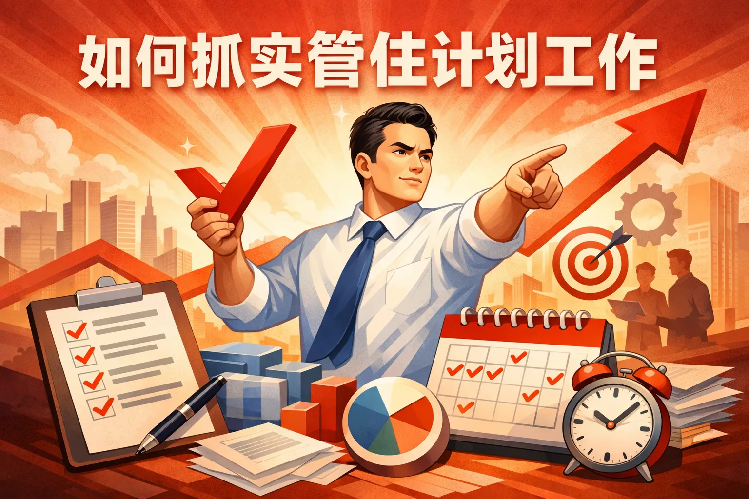 如何抓实管住计划工作