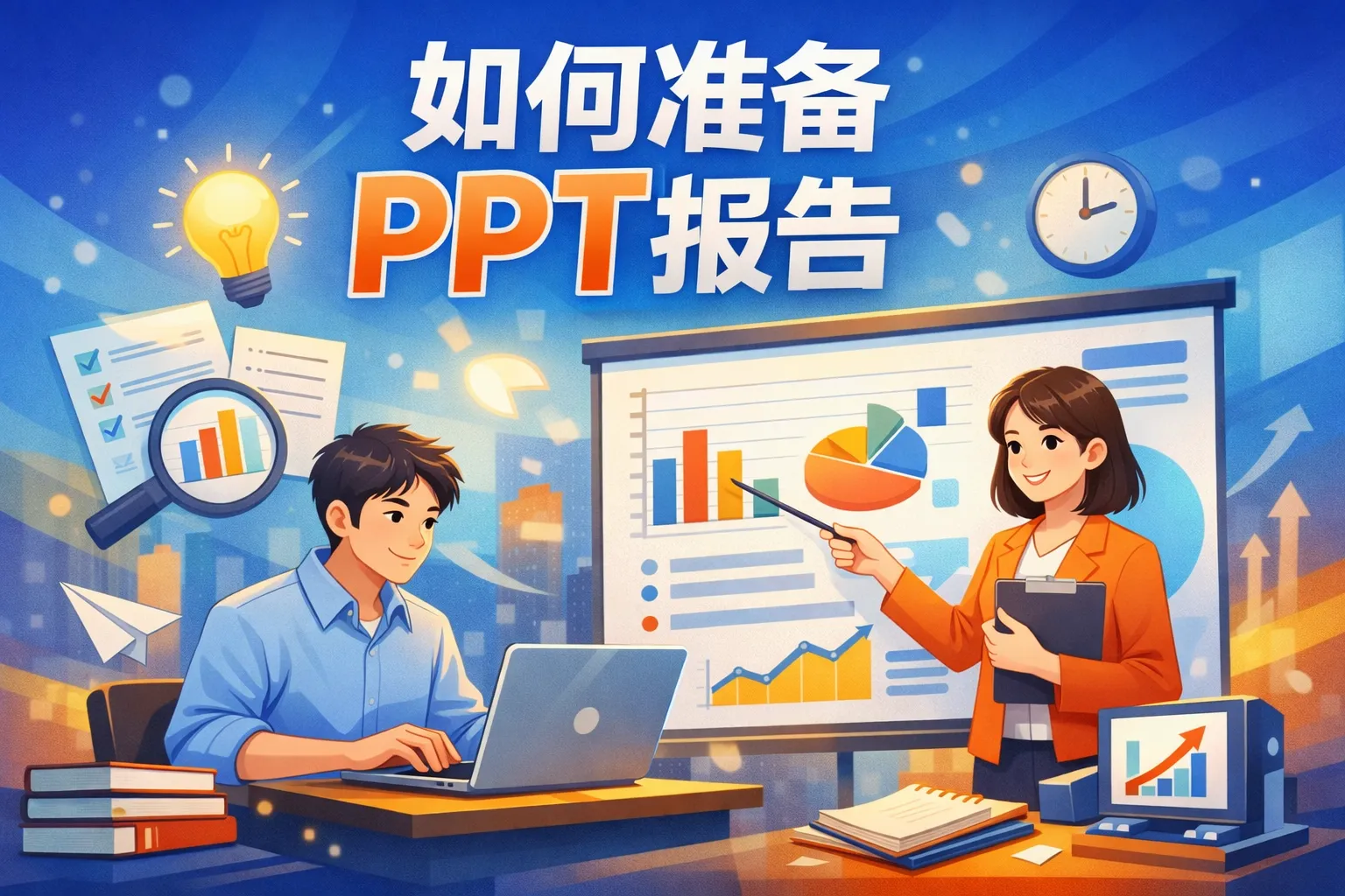 如何准备PPT报告