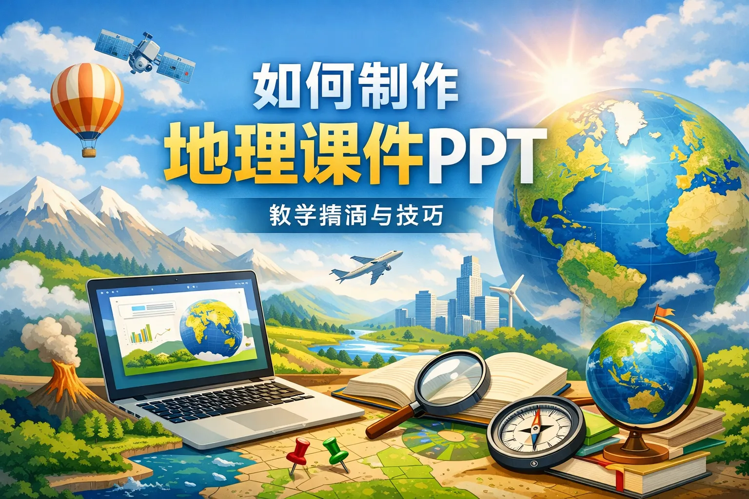如何制作地理课件ppt课件ppt课件ppt