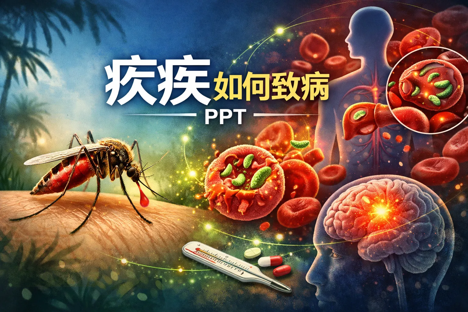 疟疾如何致病ppt