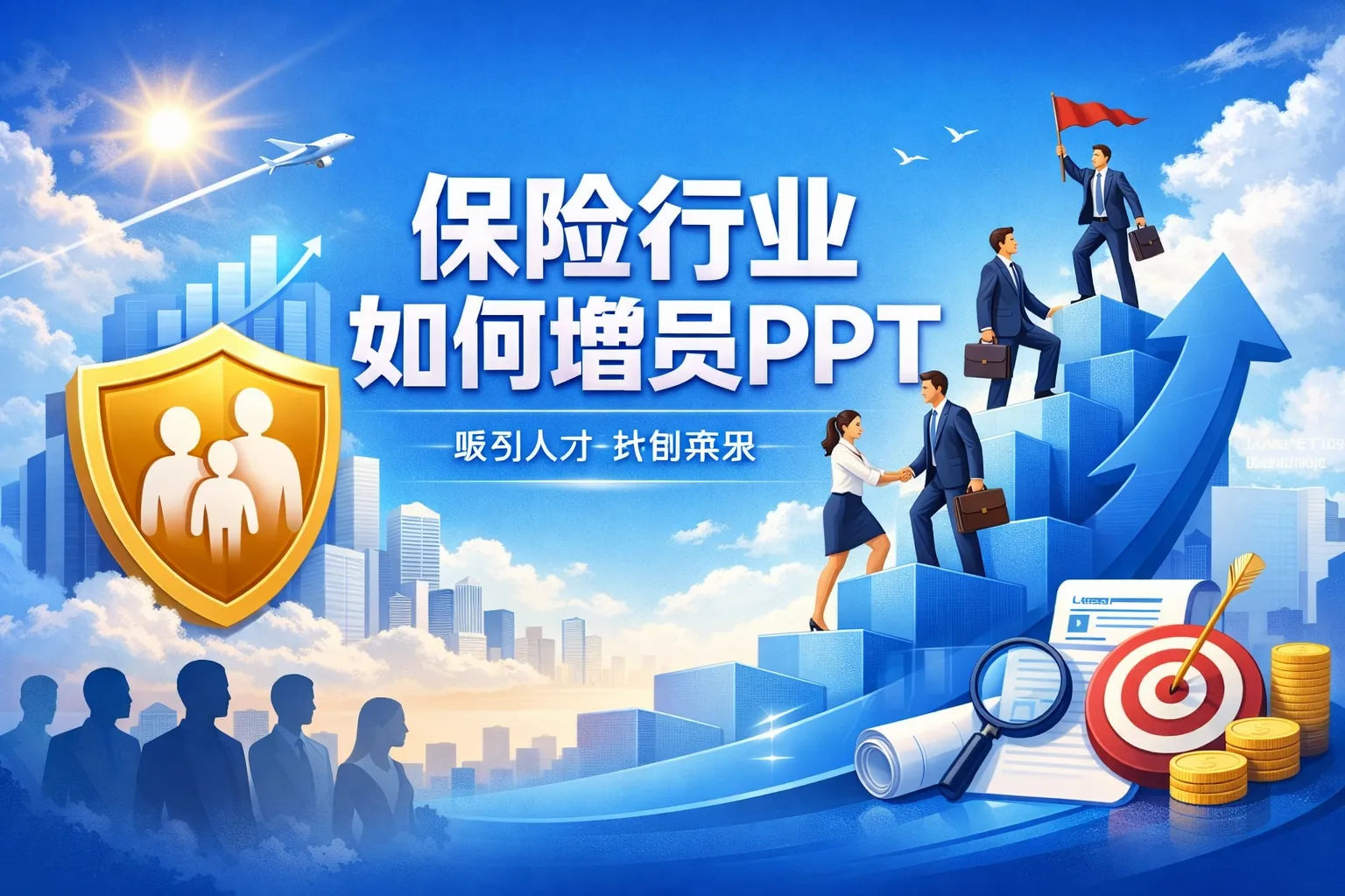 保险行业如何增员PPT