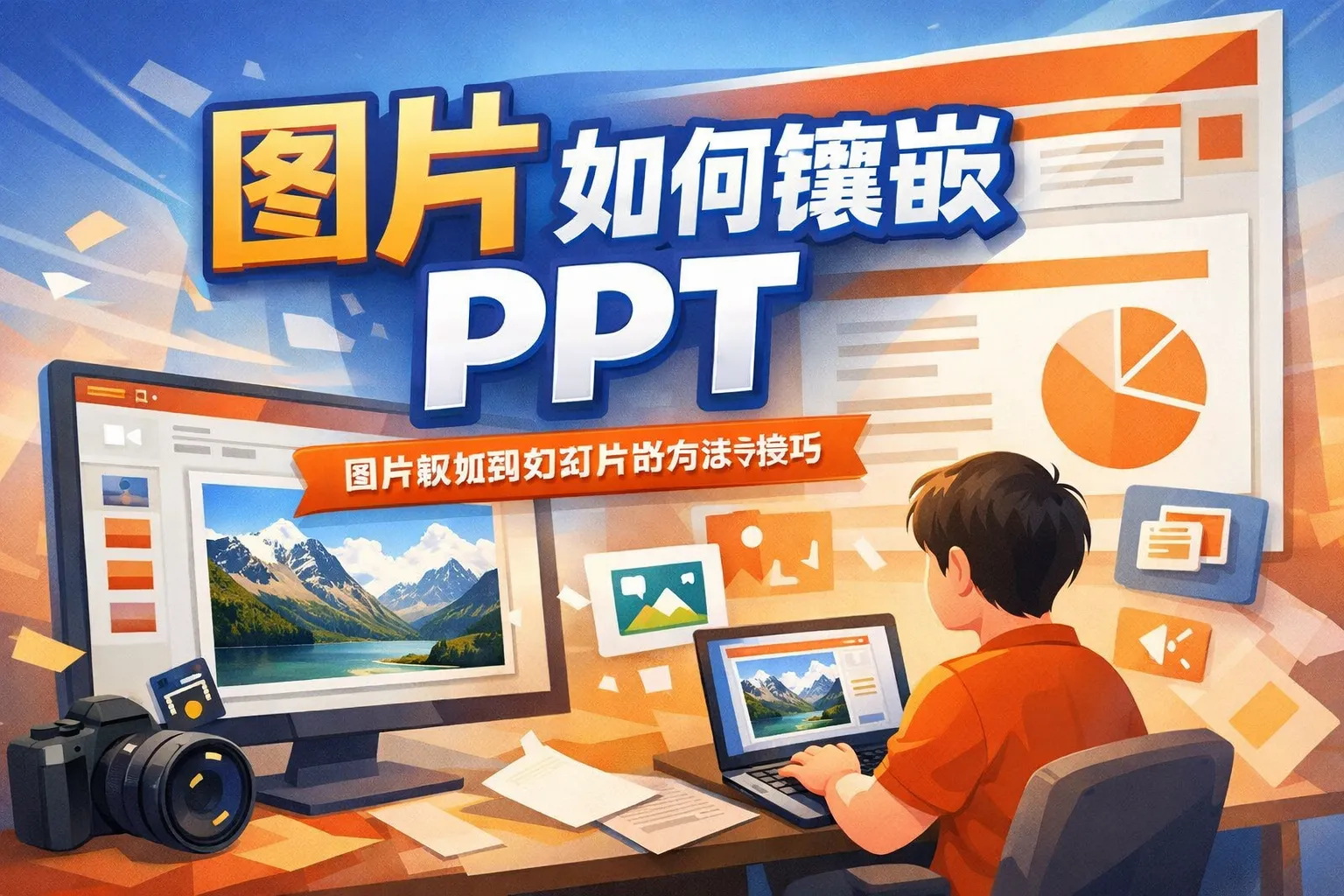 图片如何镶嵌ppt