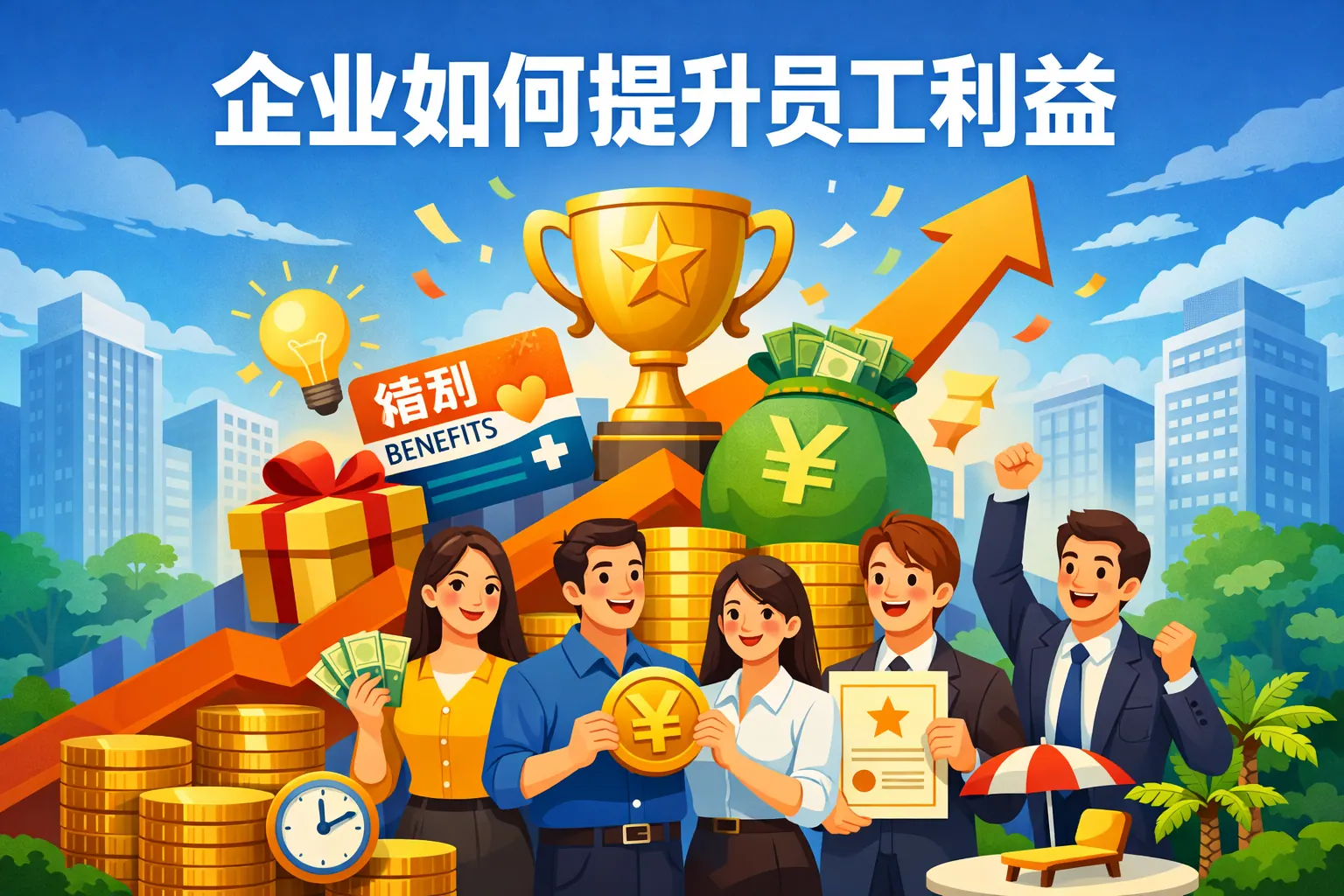 企业如何提升员工利益