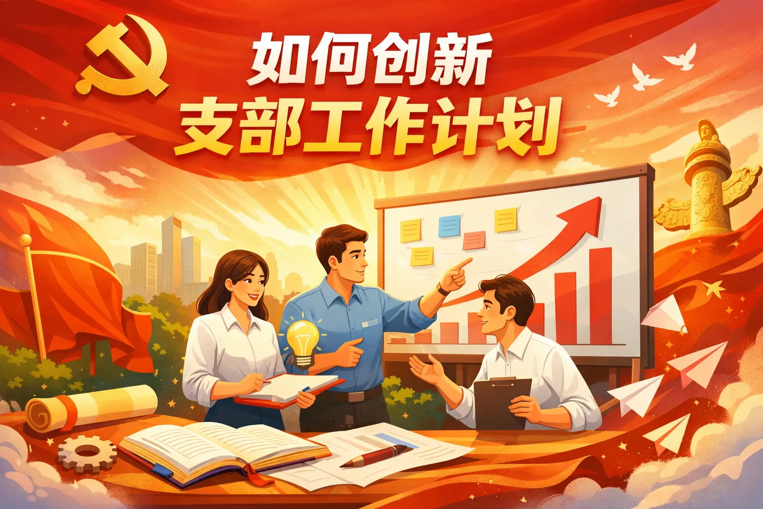 如何创新支部工作计划
