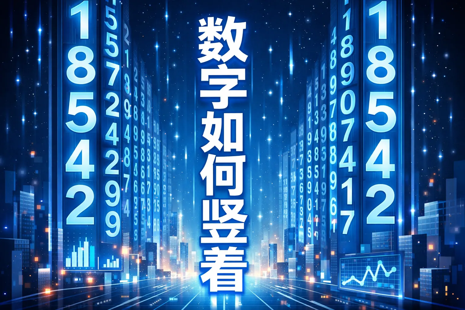 ppt数字如何竖着