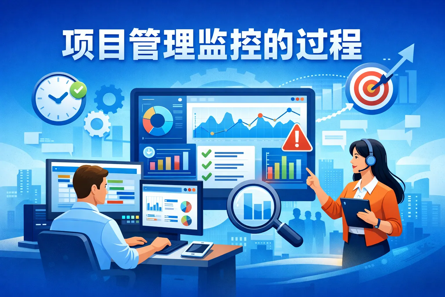 项目管理监控的过程是