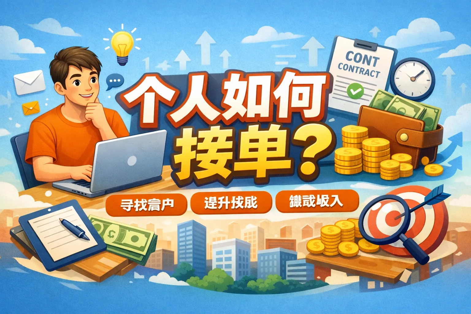 ppt个人如何接单