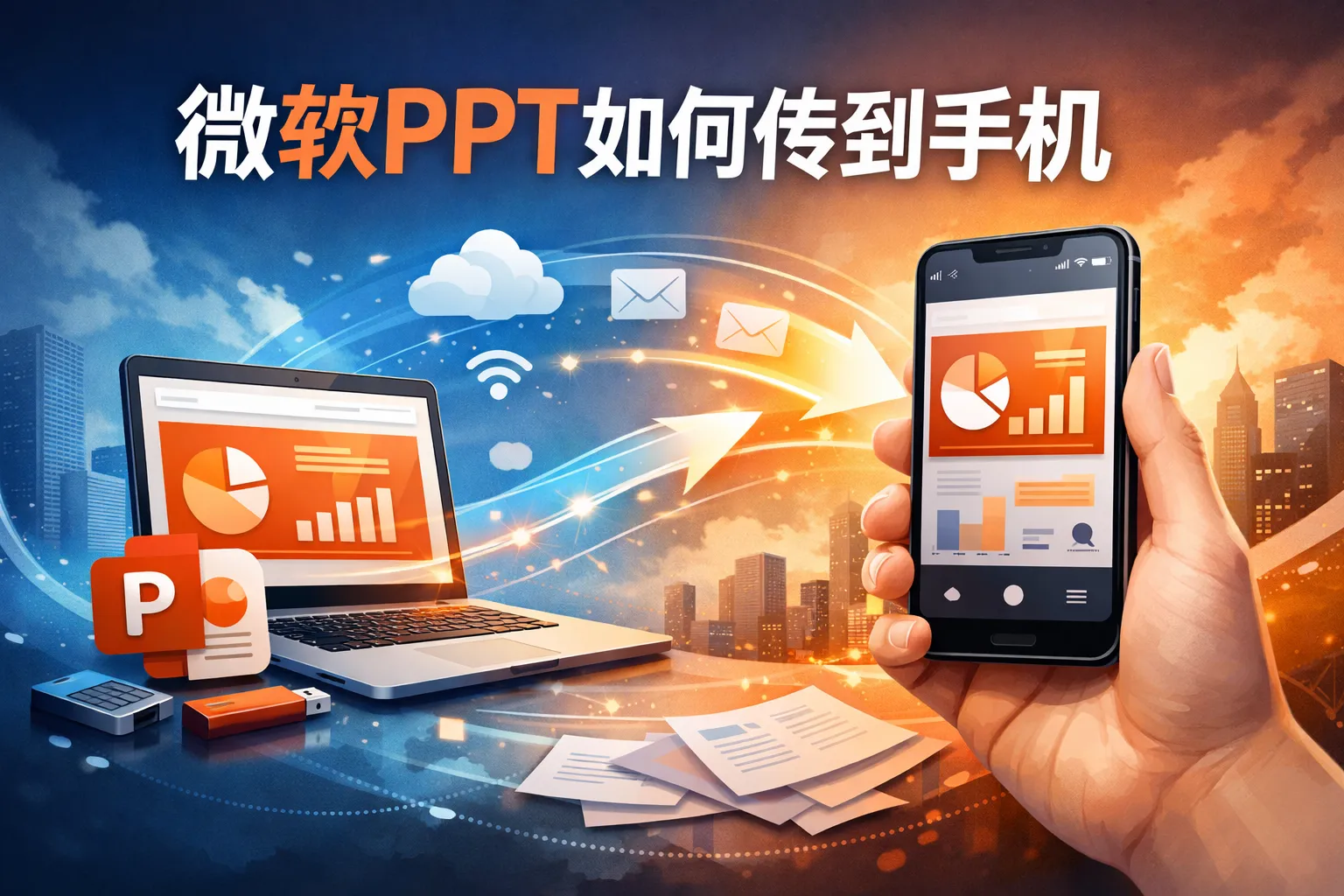 微软ppt如何传到手机