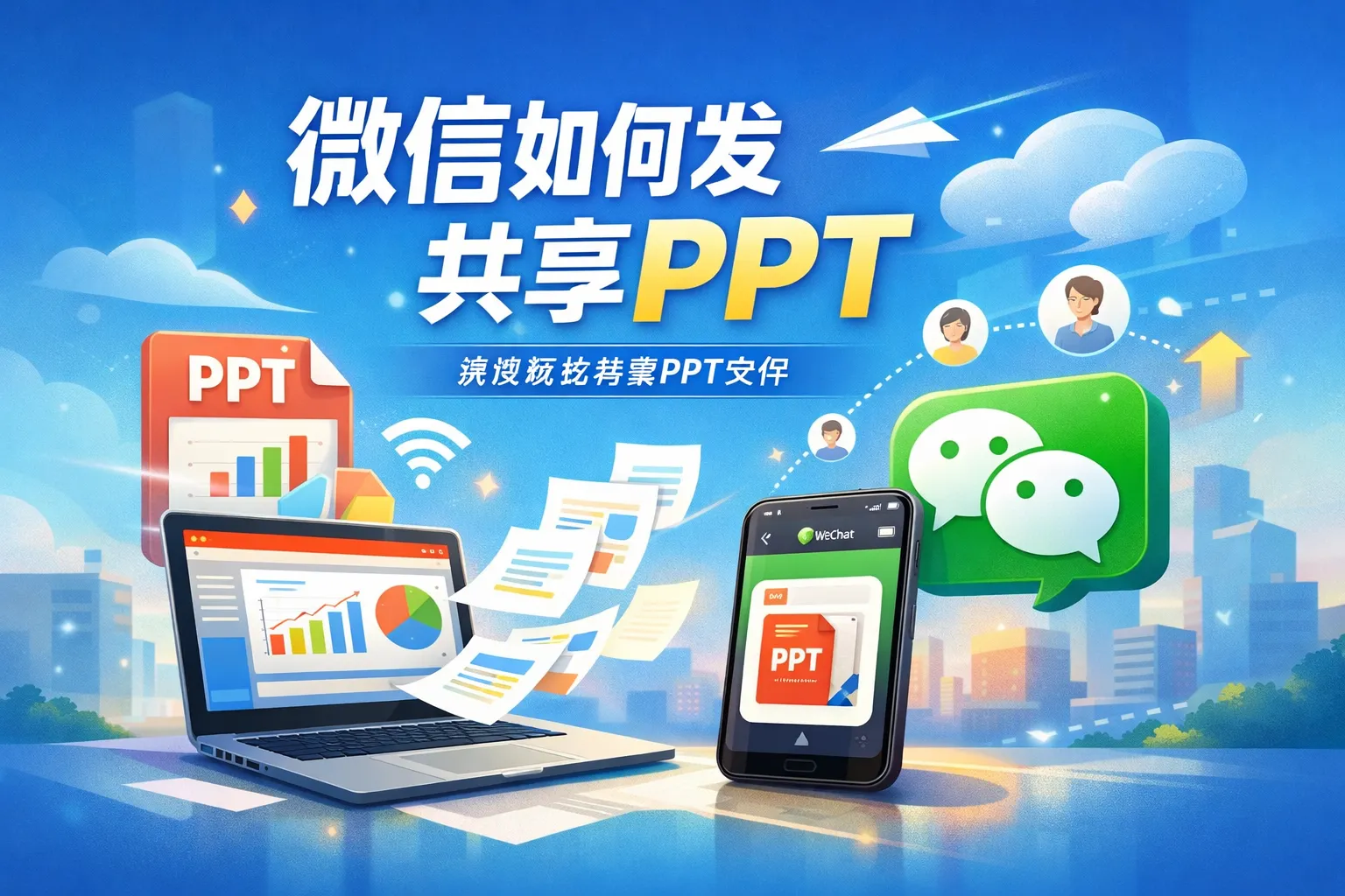 微信如何发共享ppt