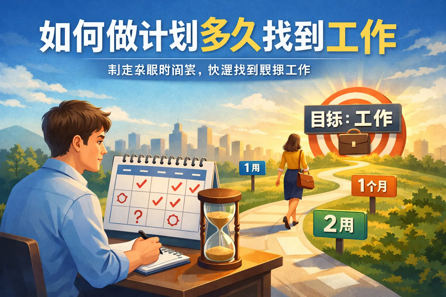 如何做计划多久找到工作