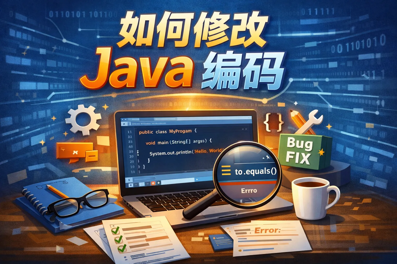 如何修改java编码