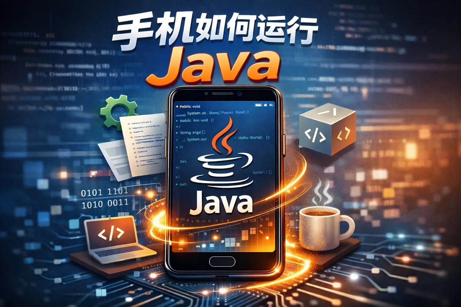 手机如何运行java