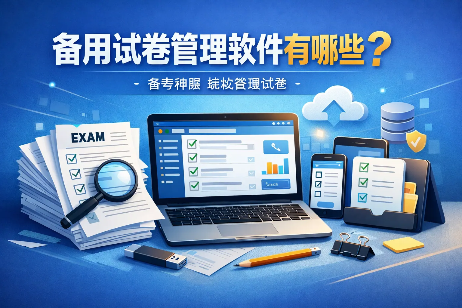 备用试卷管理软件有哪些