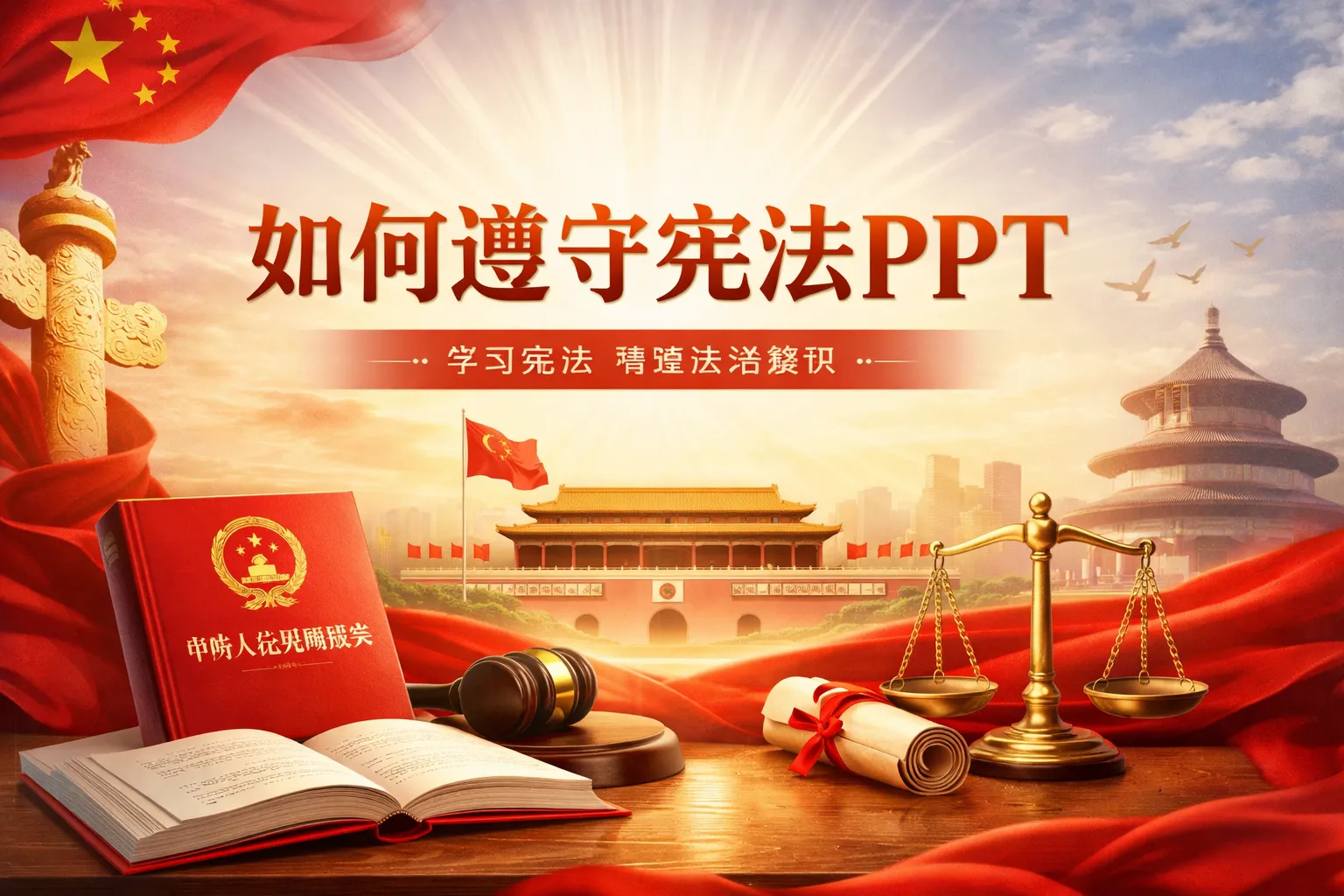 如何遵守宪法PPT