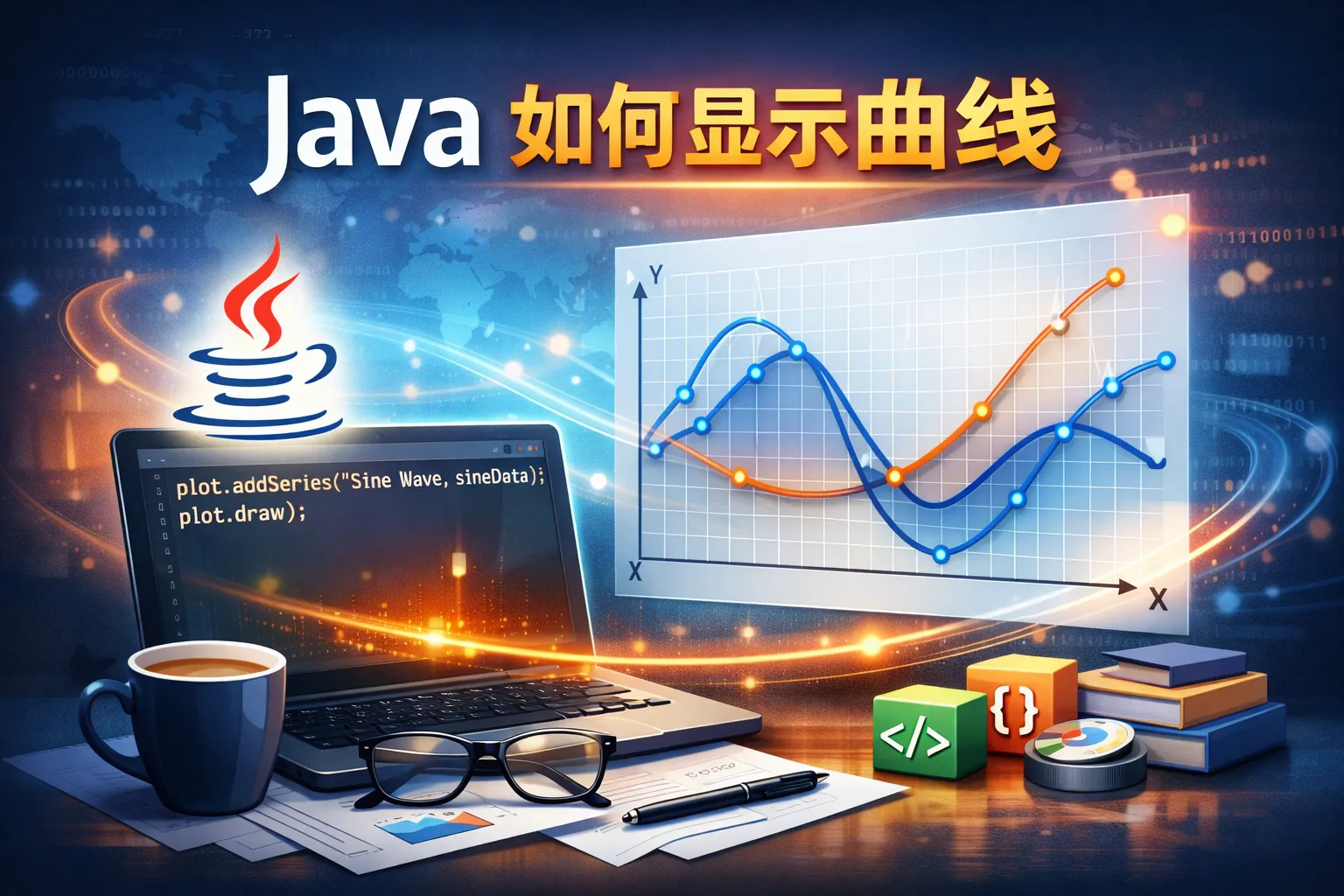 java如何显示曲线