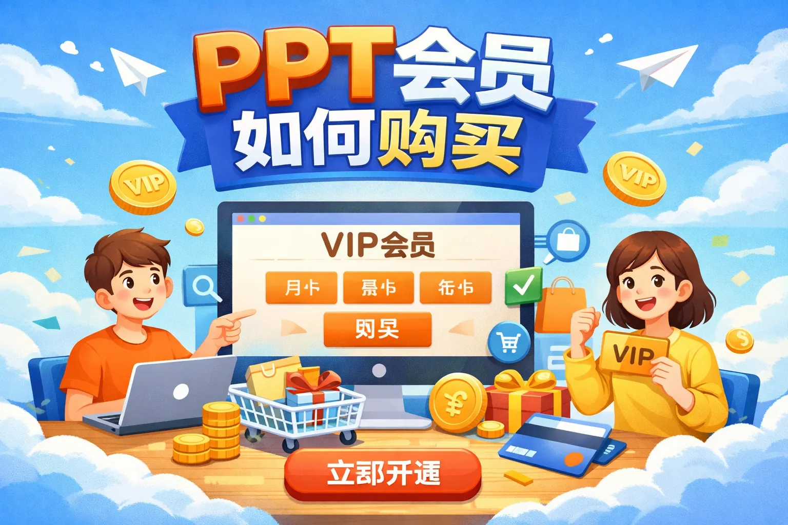 ppt会员如何购买