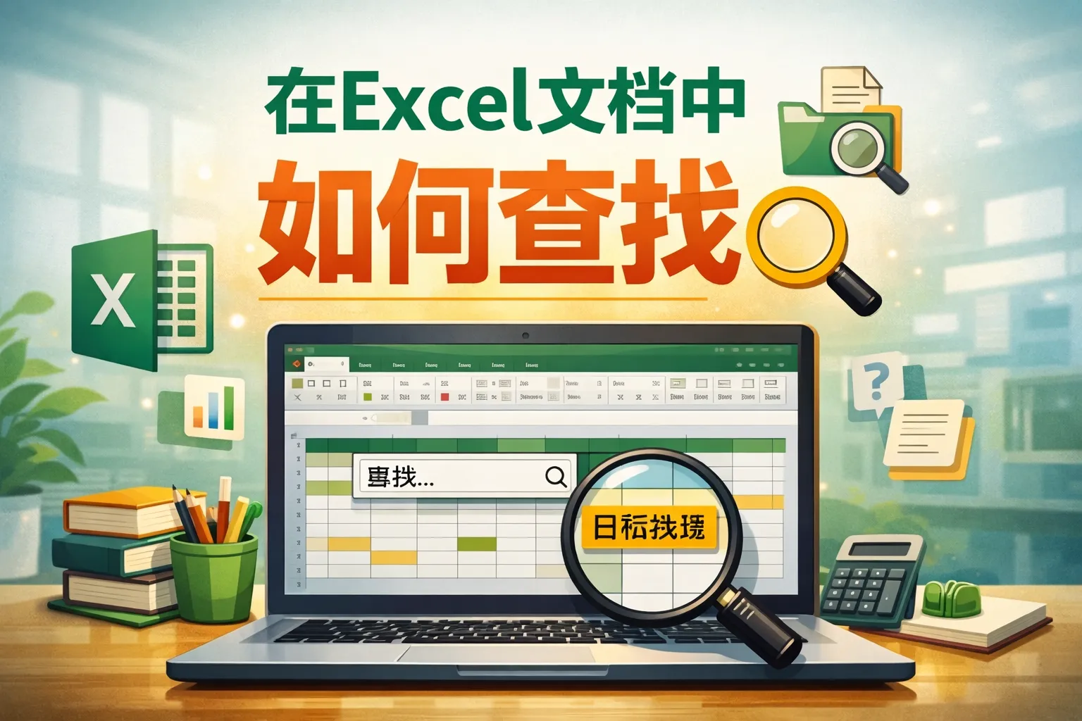在excel文档中如何查找