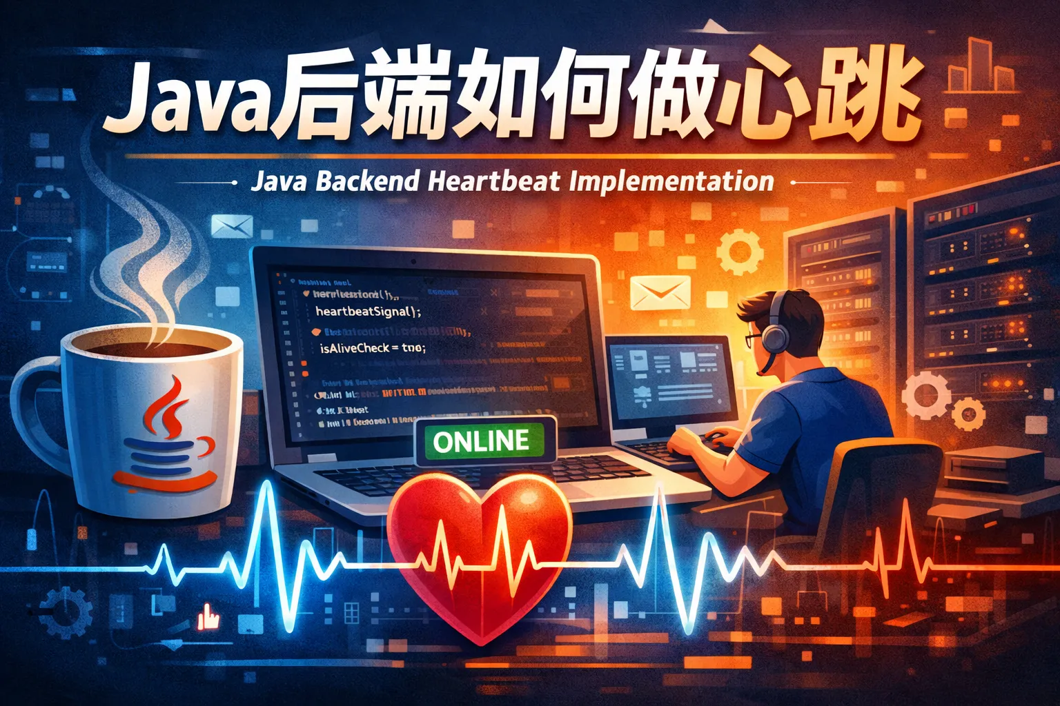 java后端如何做心跳
