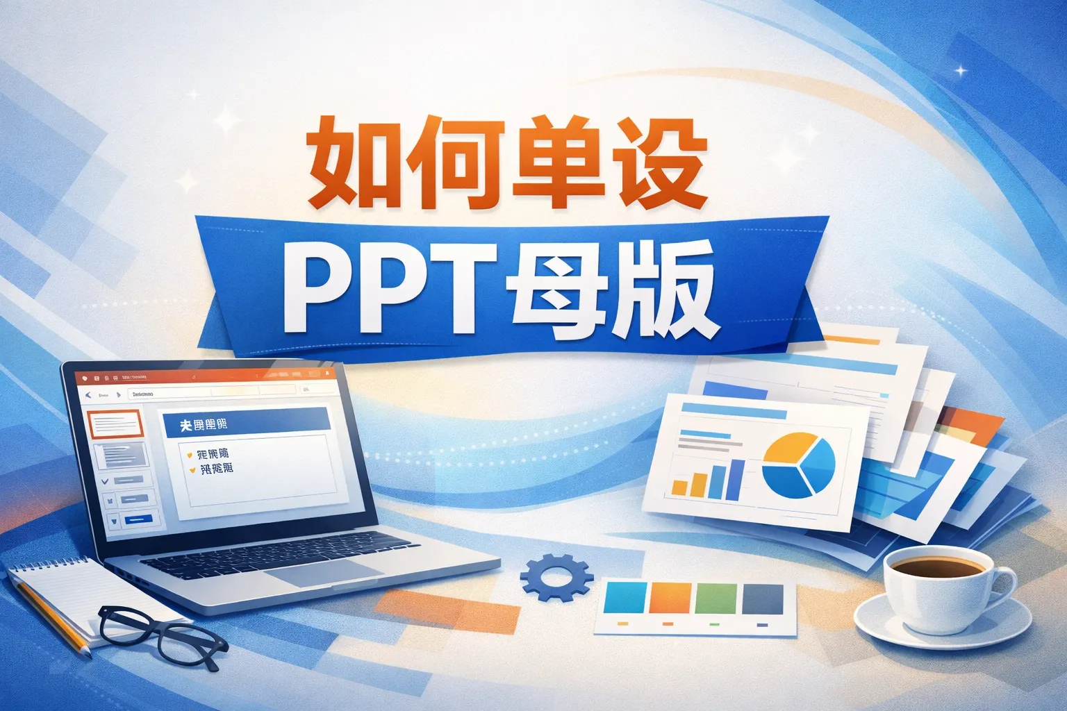 如何单设ppt母版