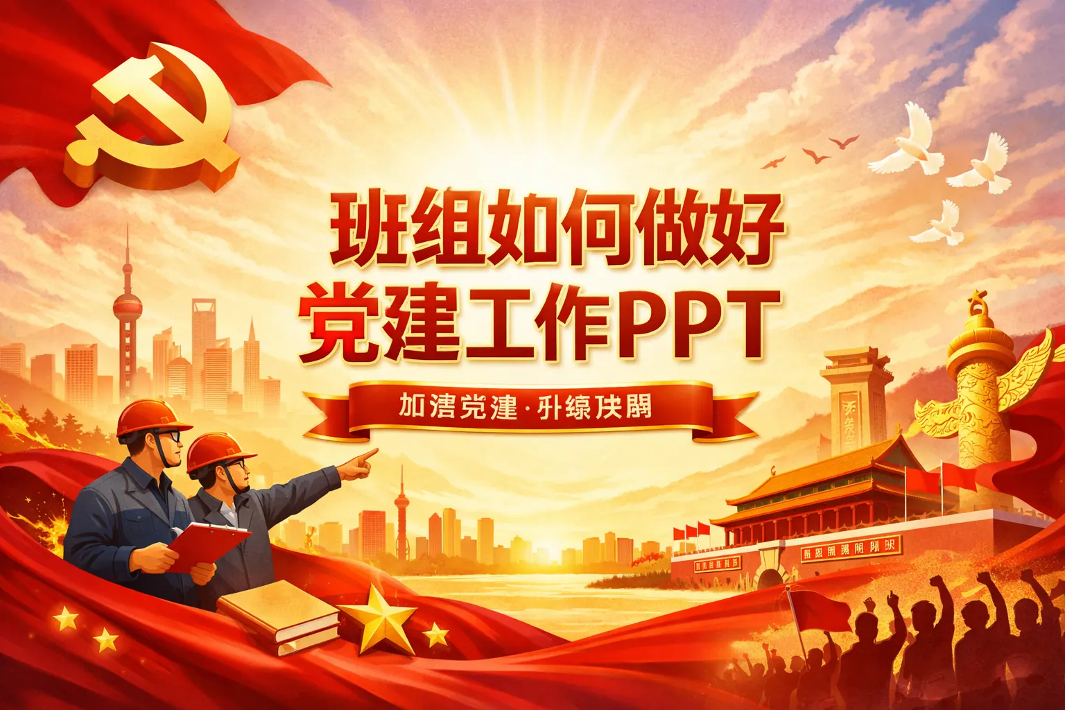 班组如何做好党建工作ppt