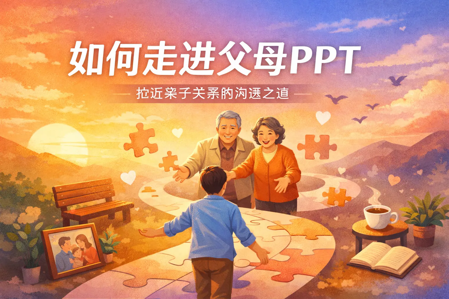 如何走进父母PPT