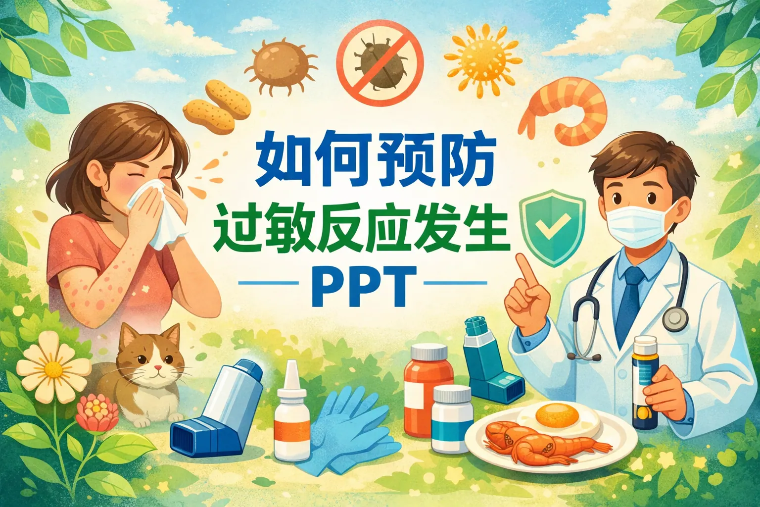 如何预防过敏反应发生ppt