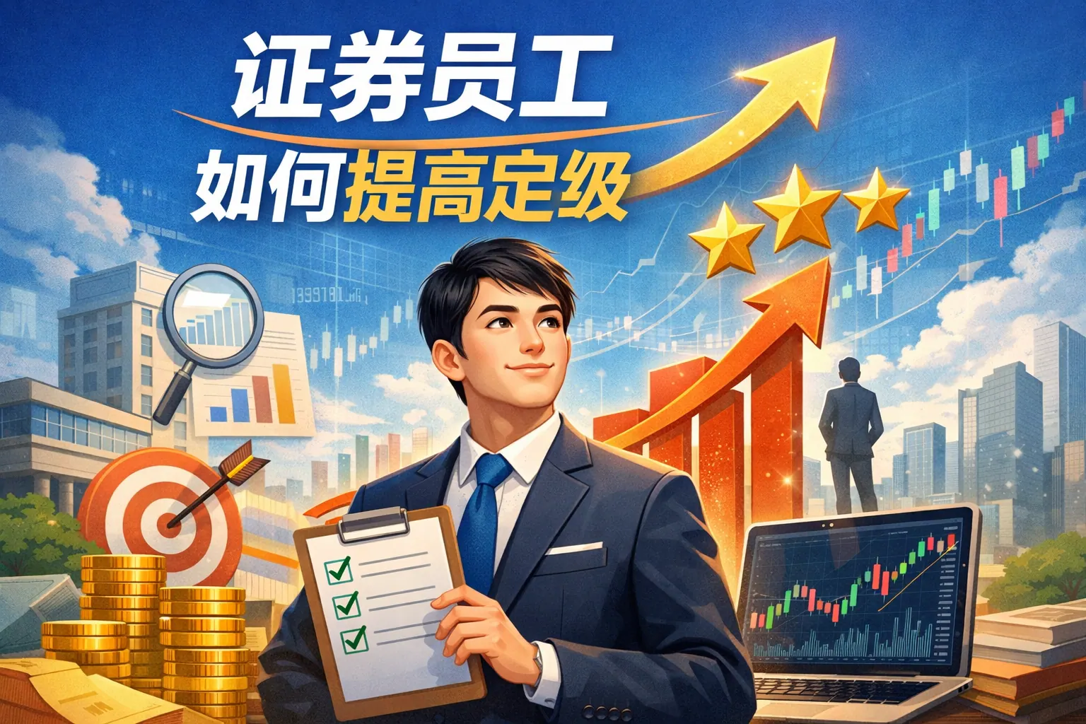 证券员工如何提高定级