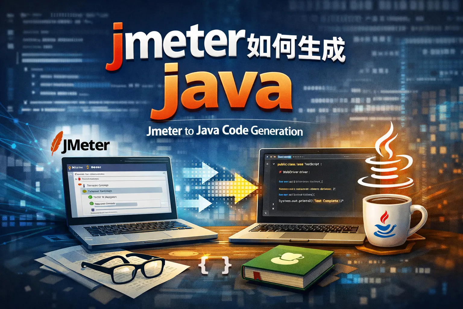 jmeter如何生成java