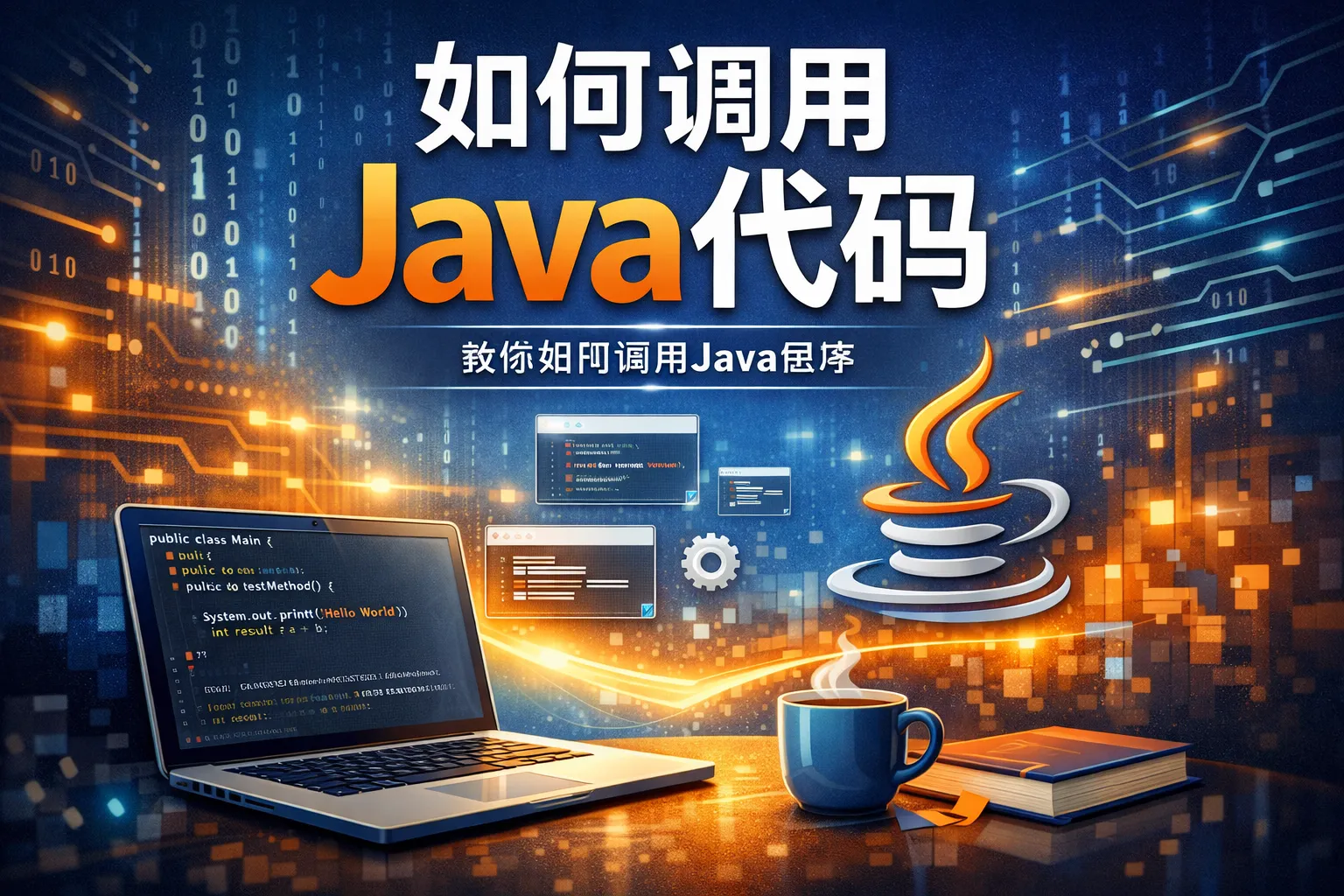 如何调用java代码