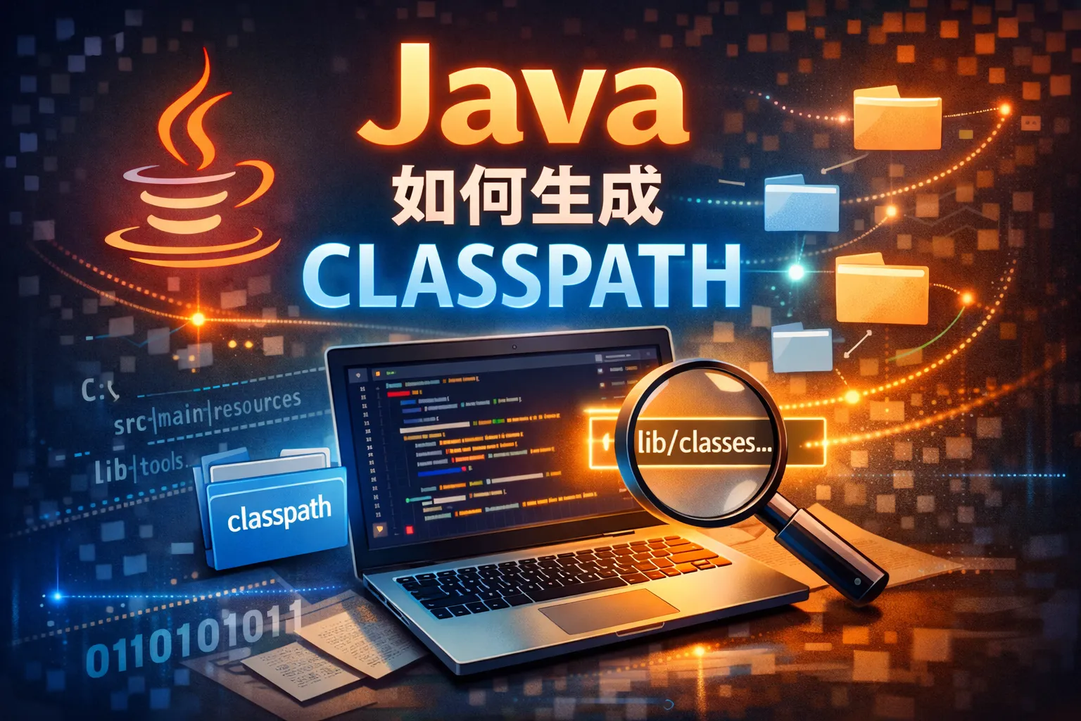 java如何生成classpath