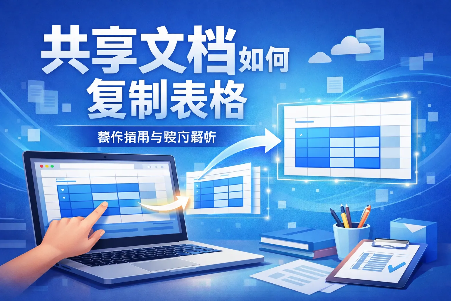 共享文档如何复制表格