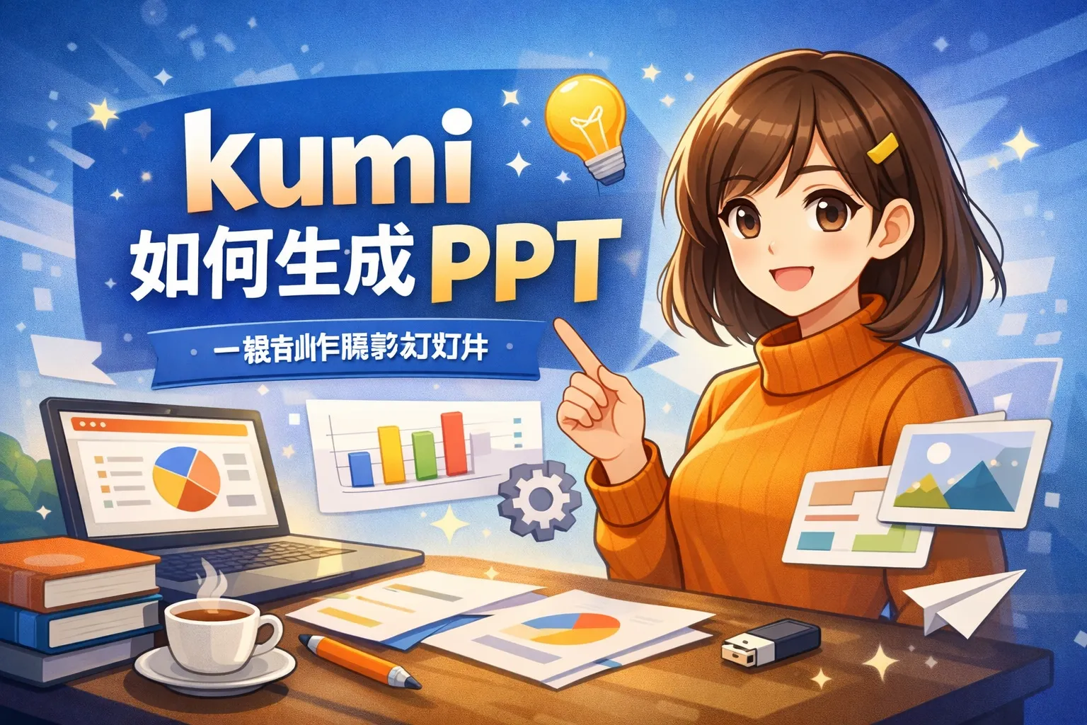 kumi如何生成ppt
