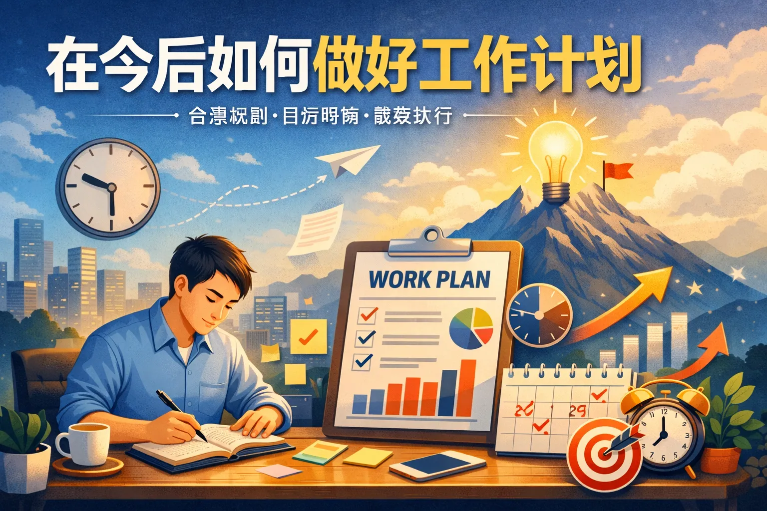 在今后如何做好工作计划