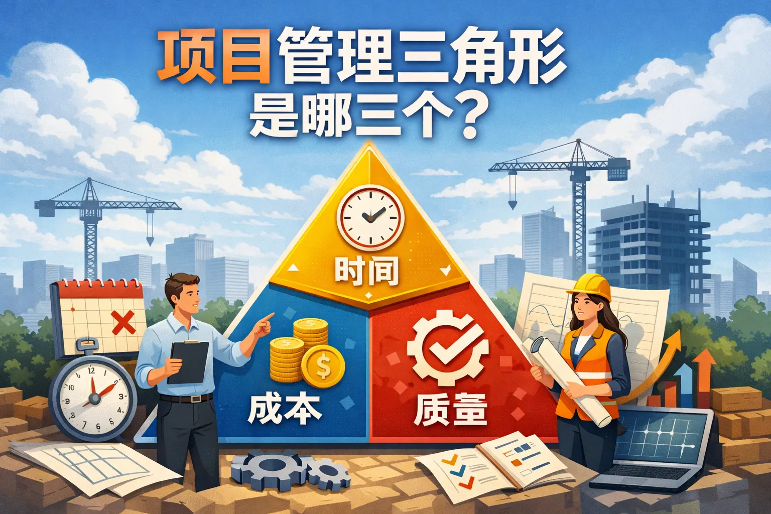项目管理三角形是哪三个