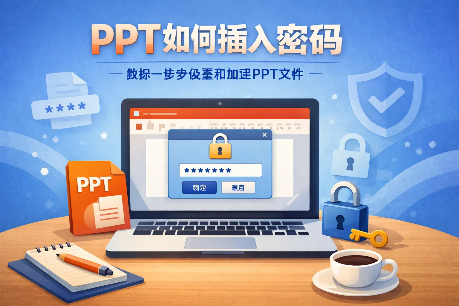 ppt如何插入密码