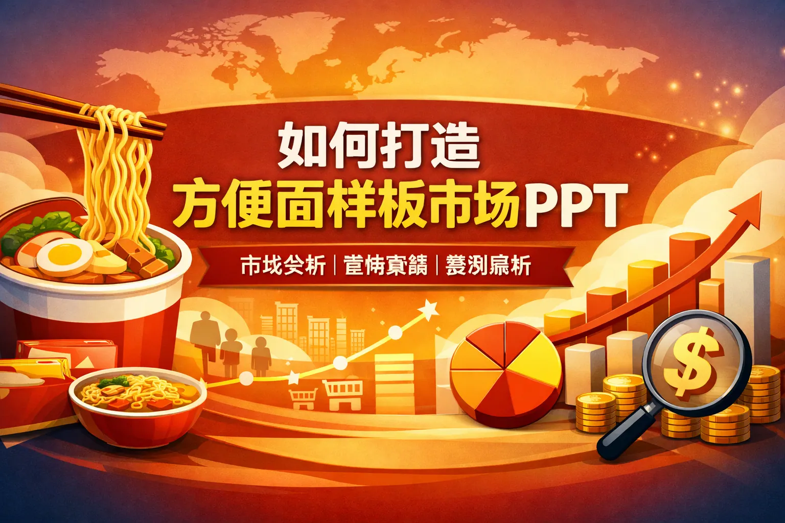 如何打造方便面样板市场ppt